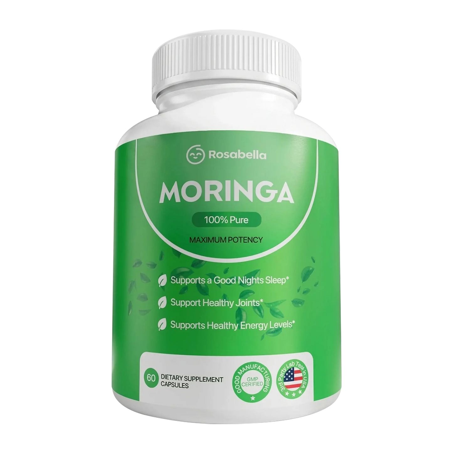 Rosabella Moringa Powder Capsules
