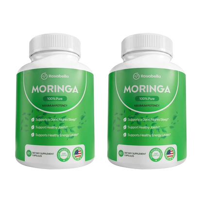 Rosabella Moringa Powder Capsules
