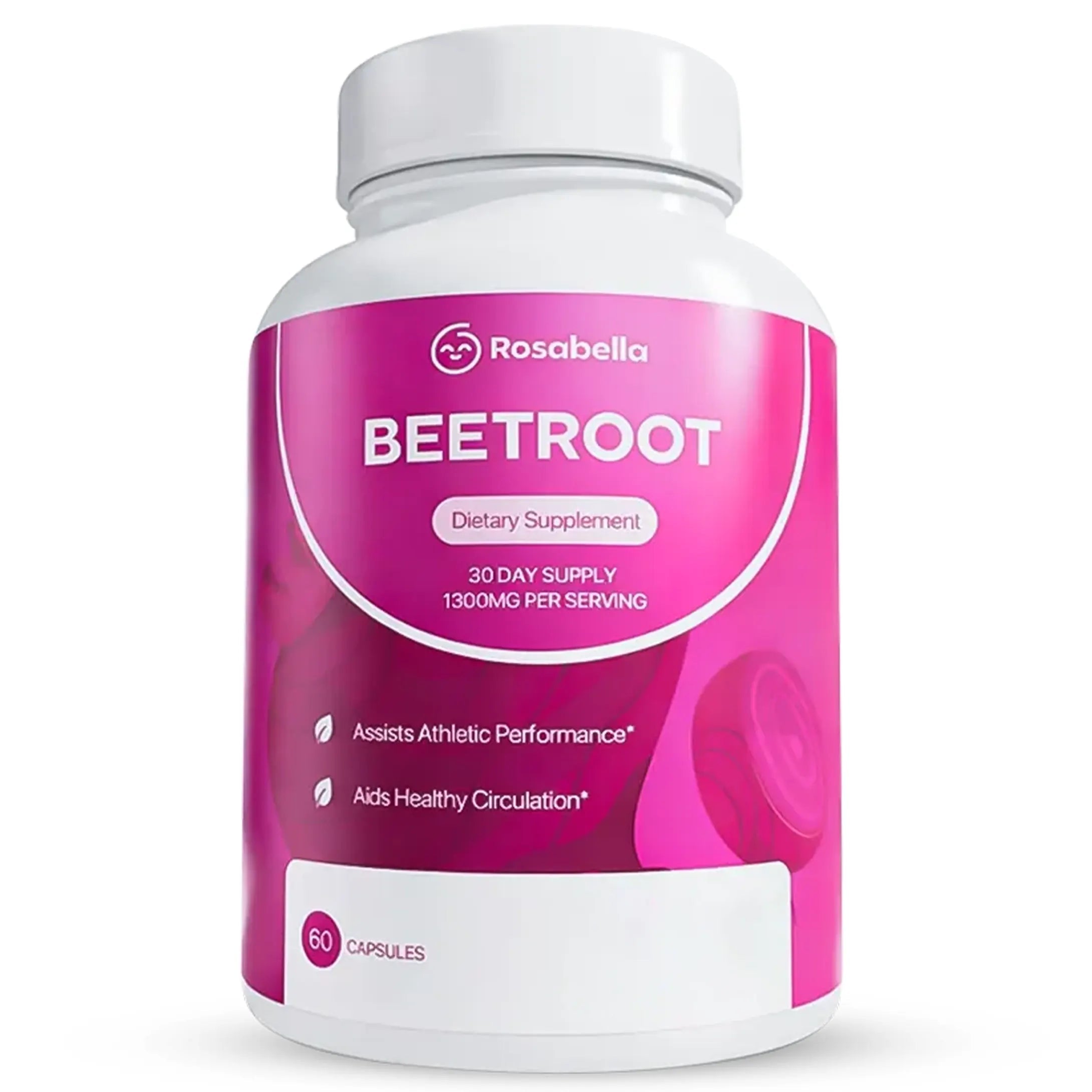 Rosabella Beetroot Capsules To Support Circulation And Vitality